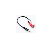 Кабель мультимедійний Jack 3.5mm папа/2RCA мама Cablexpert (CCA-406)