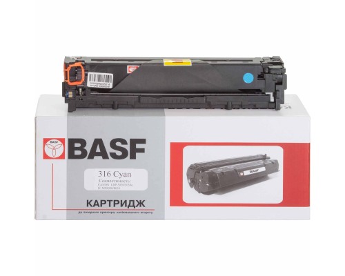 Картридж BASF Canon 716C, LBP-5050/5970 аналог 1979B002 (KT-716C-1979B002)