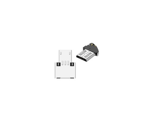 Перехідник USB to Micro USB silver XoKo (XK-AC055-SL)