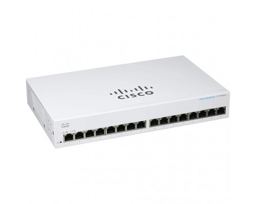 Комутатор мережевий Cisco CBS110-16T-EU