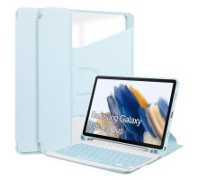 Чохол до планшета BeCover Keyboard 360° Rotatable Samsung Tab A9 Plus SM-X210/SM-X215/SM-X216 11.0" Light Blue (710332)