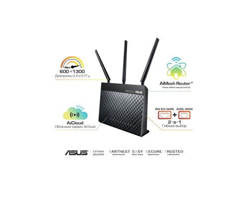 Маршрутизатор ASUS DSL-AC68U