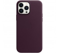 Чохол до моб. телефона Apple iPhone 13 Pro Max Leather Case with MagSafe - Dark Cherry, M (MM1M3ZE/A)