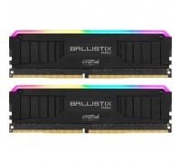 Модуль пам'яті для комп'ютера DDR4 32GB (2x16GB) 3000 MHz Ballistix RGB MICRON (BL2K16G30C15U4BL)