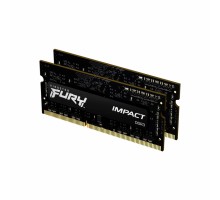 Модуль памяти для ноутбука SoDIMM DDR3L 16GB (2x8GB) 1866 MHz Fury Impact Kingston Fury (ex.HyperX) (KF318LS11IBK2/16)