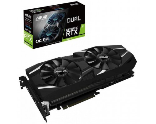 Відеокарта ASUS GeForce RTX2080 Ti 11Gb DUAL OC (DUAL-RTX2080TI-O11G)