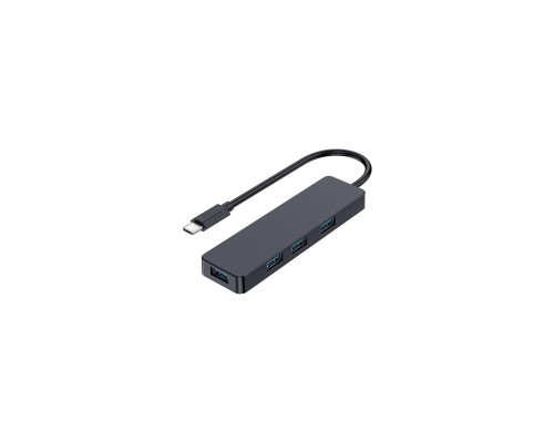 Концентратор Gembird USB-C UHB-U3P4-01 4 ports USB 3.1 (UHB-CM-U3P4-01)