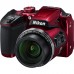 Цифровий фотоапарат Nikon Coolpix B500 Red (VNA953E1)