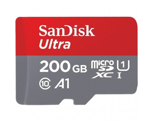 Карта пам'яті SanDisk 200GB micro-SDXC class 10 UHS-I Ultra (SDSQUAR-200G-GN6MA)