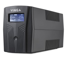 Пристрій безперебійного живлення Vinga LCD 800VA plastic case (VPC-800P)