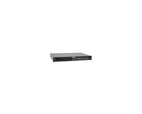 Комутатор мережевий Cisco SG350-28MP-K9-EU