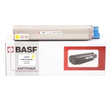 Тонер-картридж BASF OKI C810 Yellow 44059117/44059105 (KT-C810Y)