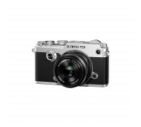 Цифровий фотоапарат Olympus PEN-F 17mm 1:1.8 Kit silver/black (V204063SE000)