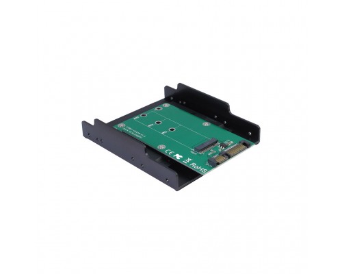 Конвертор Maiwo SATA to M.2 (NGFF) SSD 22*42mm, 22*60mm, 22*80mm, в 3,5" (KT001B)