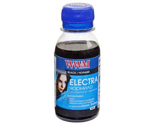 Чорнило WWM EPSON UNIVERSAL ELECTRA 100ml Black (EU/B-2)