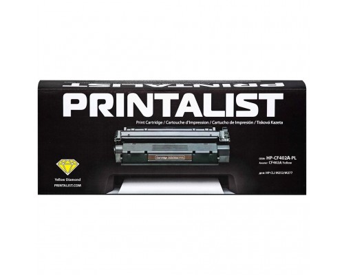 Картридж Printalist HP LJ M252/M277 CF402A Yellow (HP-CF402A-PL)