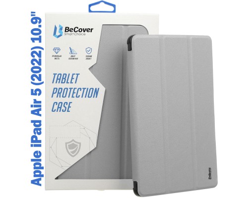 Чохол до планшета BeCover Magnetic Apple iPad Air 5 (2022) 10.9" Gray (708528)