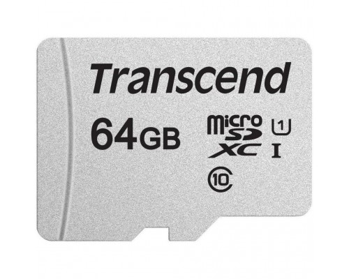 Карта пам'яті Transcend 64GB microSDXC class 10 UHS-I U1 (TS64GUSD300S)