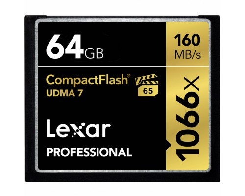 Карта пам'яті Lexar 64GB Compact Flash 1066x Professional (LCF64GCRB1066)