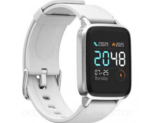 Смарт-годинник Haylou Smart Watch LS01 Silver/White (3040438)