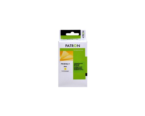 Картридж Patron HP 951XL (CN048AE/CN052AE) 1500c, Yellow (PN-951XL-Y)