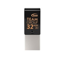 USB флеш накопичувач Team 32GB M181 Black USB 3.1/Type-C (TM181332GB01)
