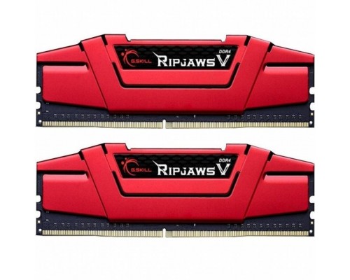 Модуль пам'яті для комп'ютера DDR4 16GB (2x8GB) 3000 MHz RipjawsV Red G.Skill (F4-3000C16D-16GVRB)