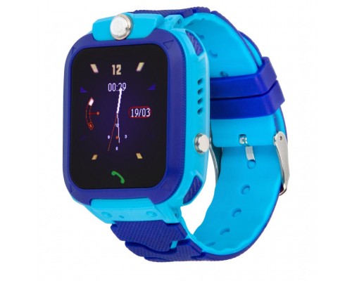 Смарт-часы ATRIX iQ2600 Cam Flash Blue Детские телефон-часы с трекером (iQ2600 Blue)