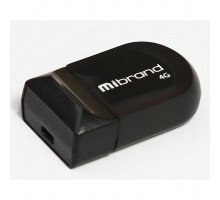 USB флеш накопитель Mibrand 4GB Scorpio Black USB 2.0 (MI2.0/SC4M3B)