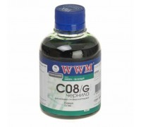 Чернила WWM CANON CLI-8Green (C08/G)
