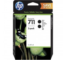 Картридж HP DJ No.711 DesignJet 120/520 Black (2*80ml) (P2V31A)