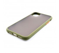 Чехол для моб. телефона DENGOS (Matt) для iPhone 11 Pro Max, Green (DG-TPU-MATT-31)
