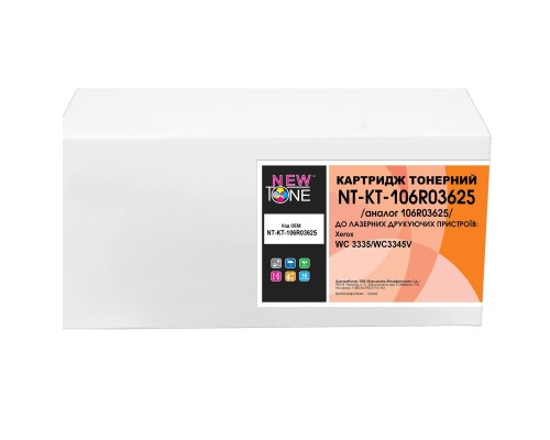 Картридж NewTone Xerox WC 3335/WC3345V Black аналог 106R03625 (NT-KT-106R03625)