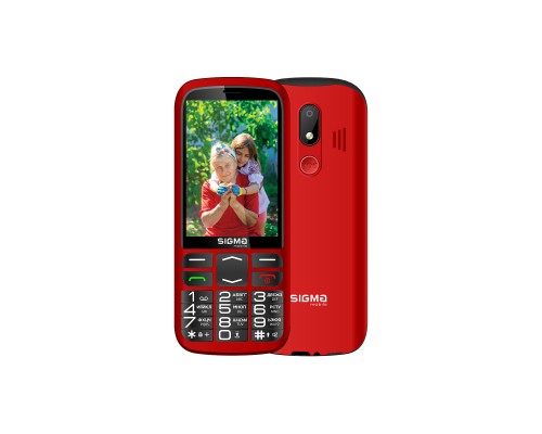 Мобільний телефон Sigma Comfort 50 Optima Type-C Red (4827798122327)