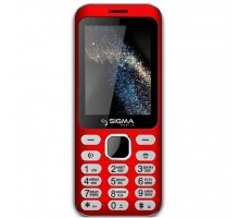 Мобильный телефон Sigma X-style 33 Steel Dual Sim Red (4827798854938)