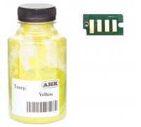 Тонер Xerox Ph6500 50г Yellow +chip2/4reg AHK (50000128)