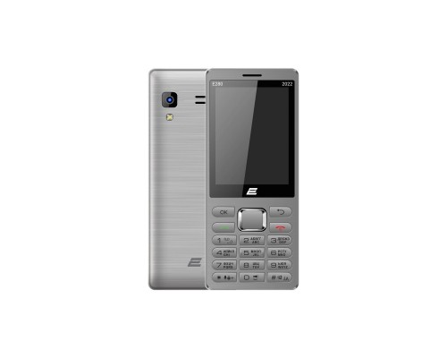 Мобільний телефон 2E E280 2022 Dual SIM Silver (688130245227)