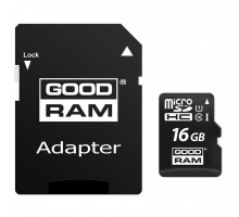 Карта памяти GOODRAM 16GB microSDHC Class 10 (M1AA-0160R12)