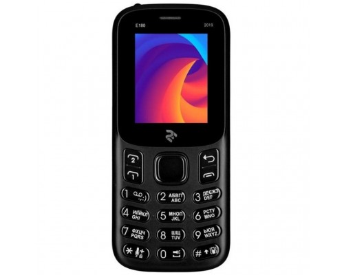 Мобільний телефон 2E E180 2019 Black (680576170033)