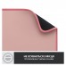 Килимок для мишки Logitech Desk Mat Studio Series Darker Rose (956-000053)