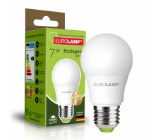 Лампочка Eurolamp LED А50 7W E27 3000K 220V (LED-A50-07273(P))