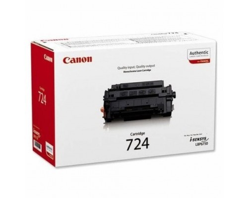 Картридж Canon 724 black (6K) LBP-6750dn (3481B002)