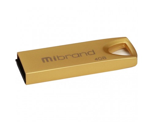 USB флеш накопитель Mibrand 4GB Taipan Gold USB 2.0 (MI2.0/TA4U2G)