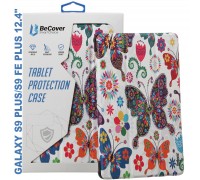 Чохол до планшета BeCover Smart Case Samsung Tab S9 Plus (SM-X810/SM-X816)/S9 FE Plus (SM-X610/SM-X616) 12.4" Butterfly (710375)