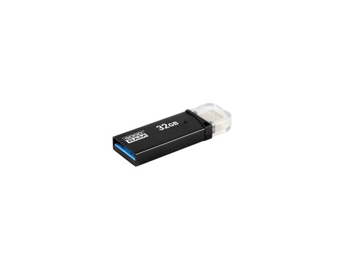 USB флеш накопичувач GOODRAM 32GB OTN3 (Twin) Black OTG USB 3.0 (OTN3-0320K0R11)
