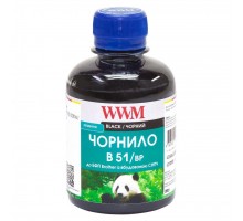 Чорнило WWM Brother DCP-T300/T500W/T700W 200г Black Pigmented (B51/BP)