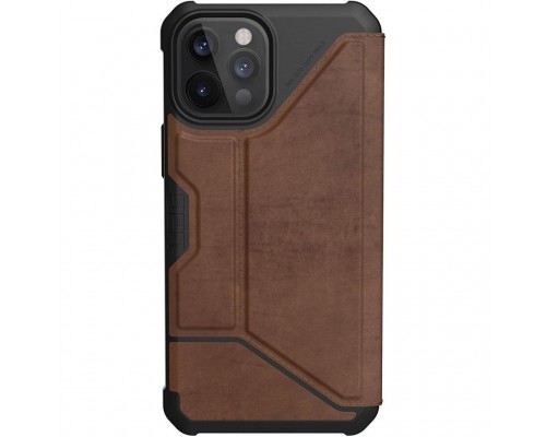 Чохол до мобільного телефона UAG iPhone 12 Pro Max Metropolis, Leather Brown (112366118380)