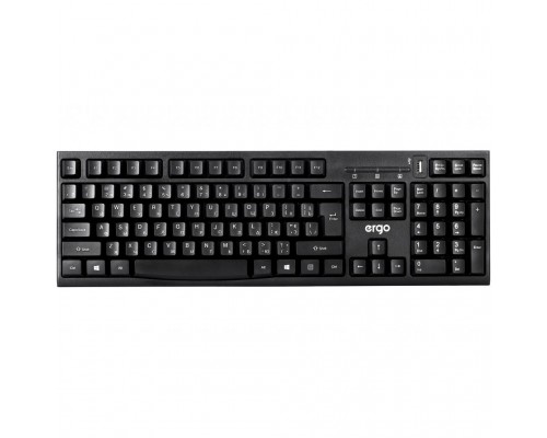 Клавіатура Ergo K-280HUB Black (K-280HUB)