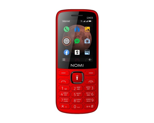Мобільний телефон Nomi i2403 Red