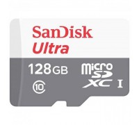 Карта пам'яті SANDISK 128GB microSDXC class 10 UHS-I Ultra (SDSQUNS-128G-GN6MN)